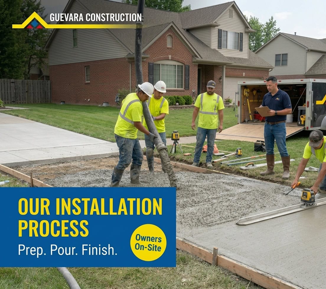 Custom Concrete Driveways in Michigan<br />
