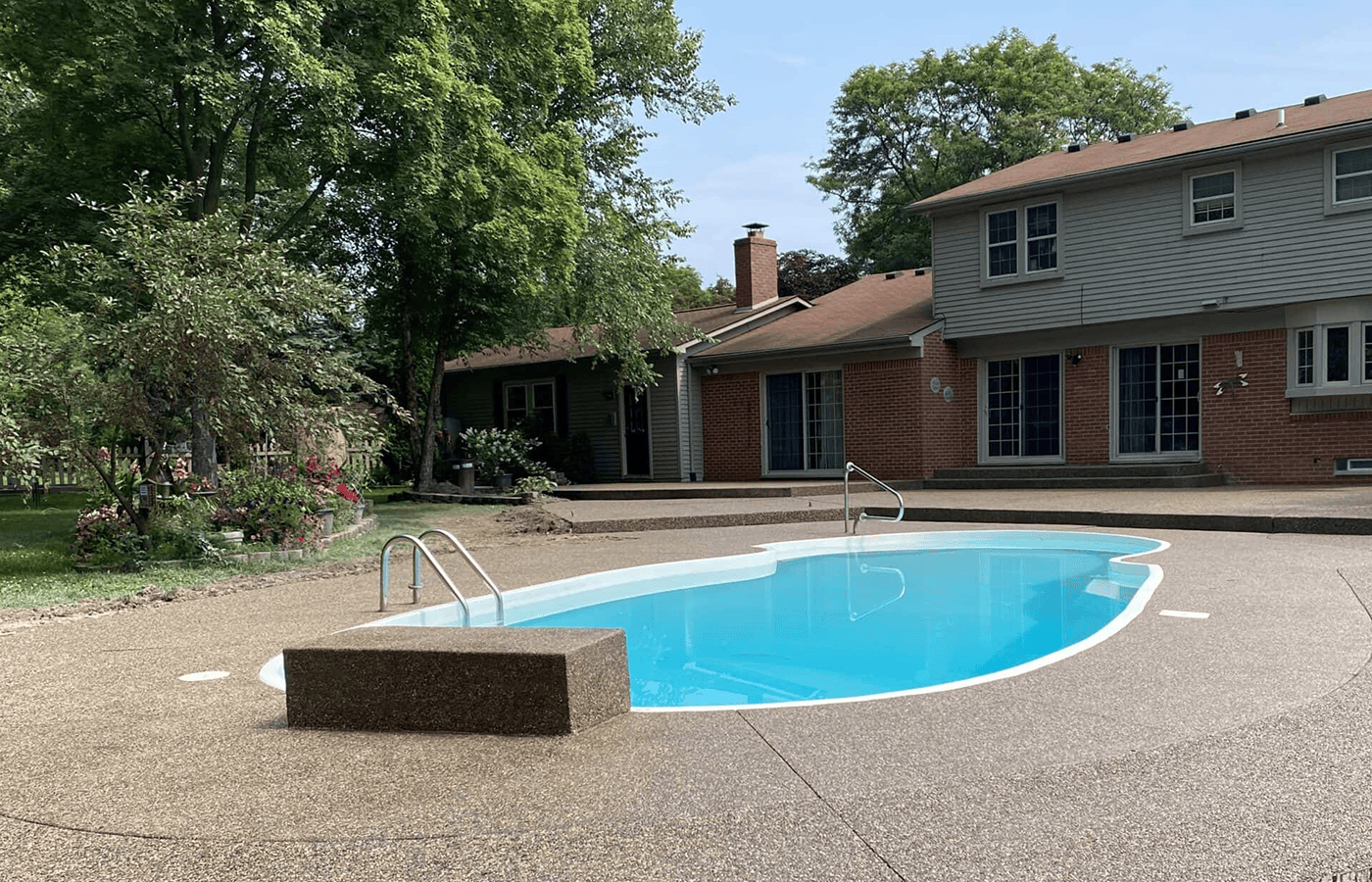 Concrete Pool Deck