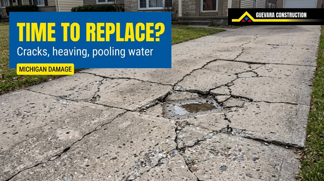 When Should You Replace Your Concrete Driveway?