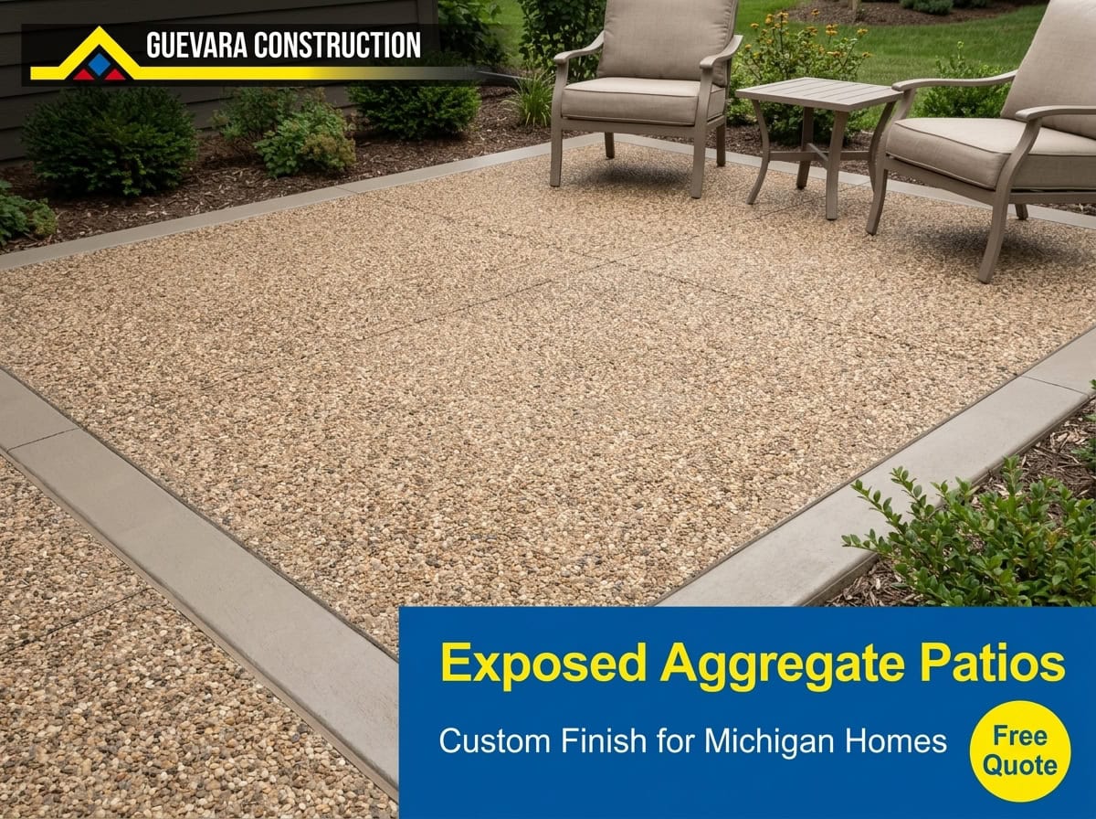Exposed Aggregate Patios