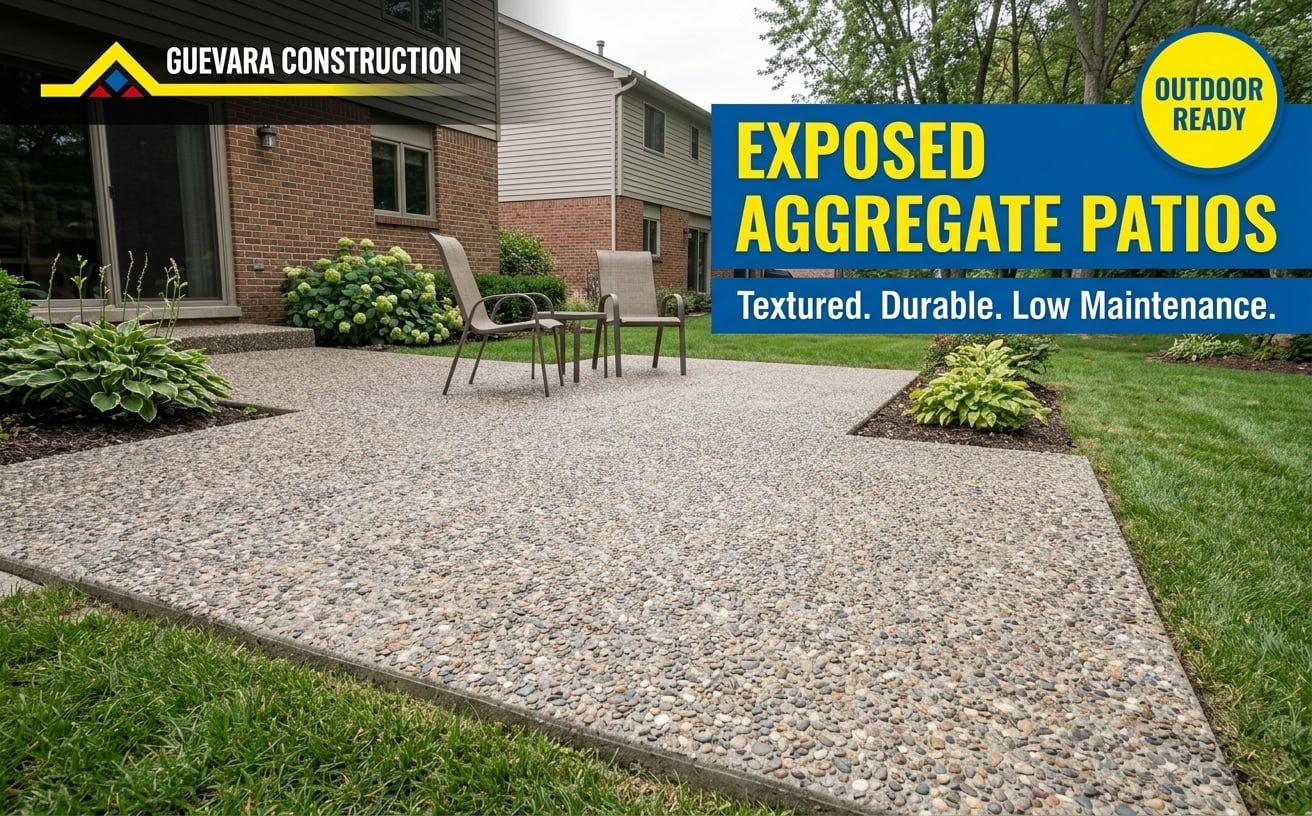 Exposed Aggregate Patios