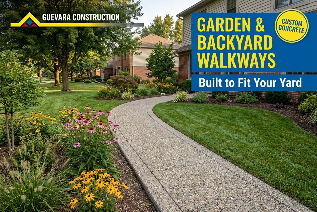 Garden & Backyard Walkways