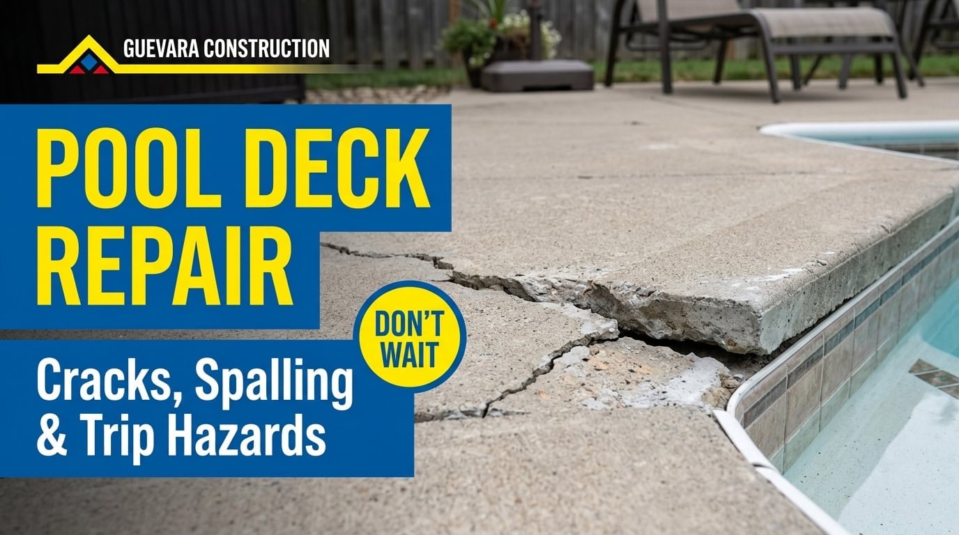Pool Deck Repair and Safety Fixes