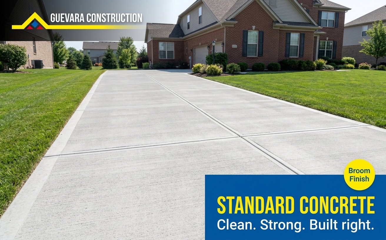 Standard Concrete Driveways<br />