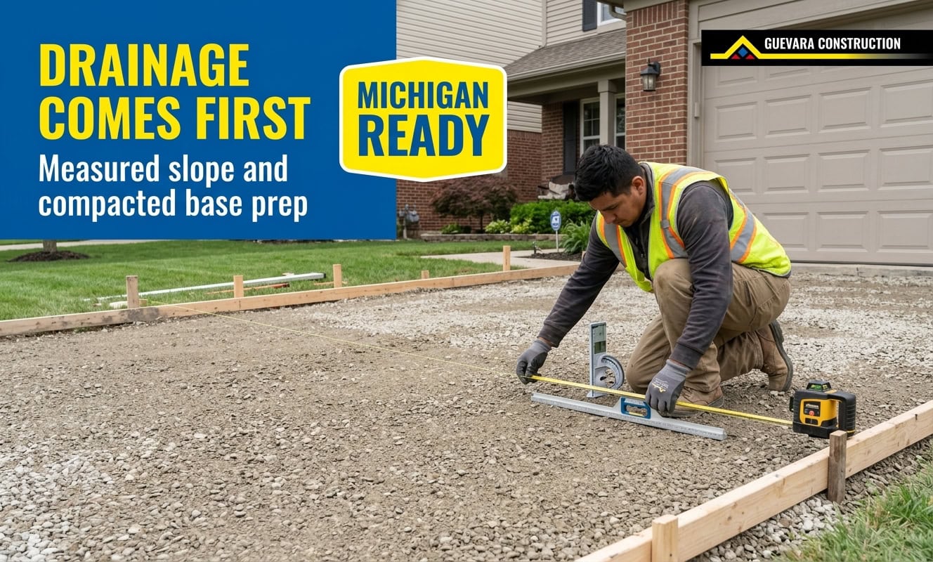 Drainage and Base Preparation