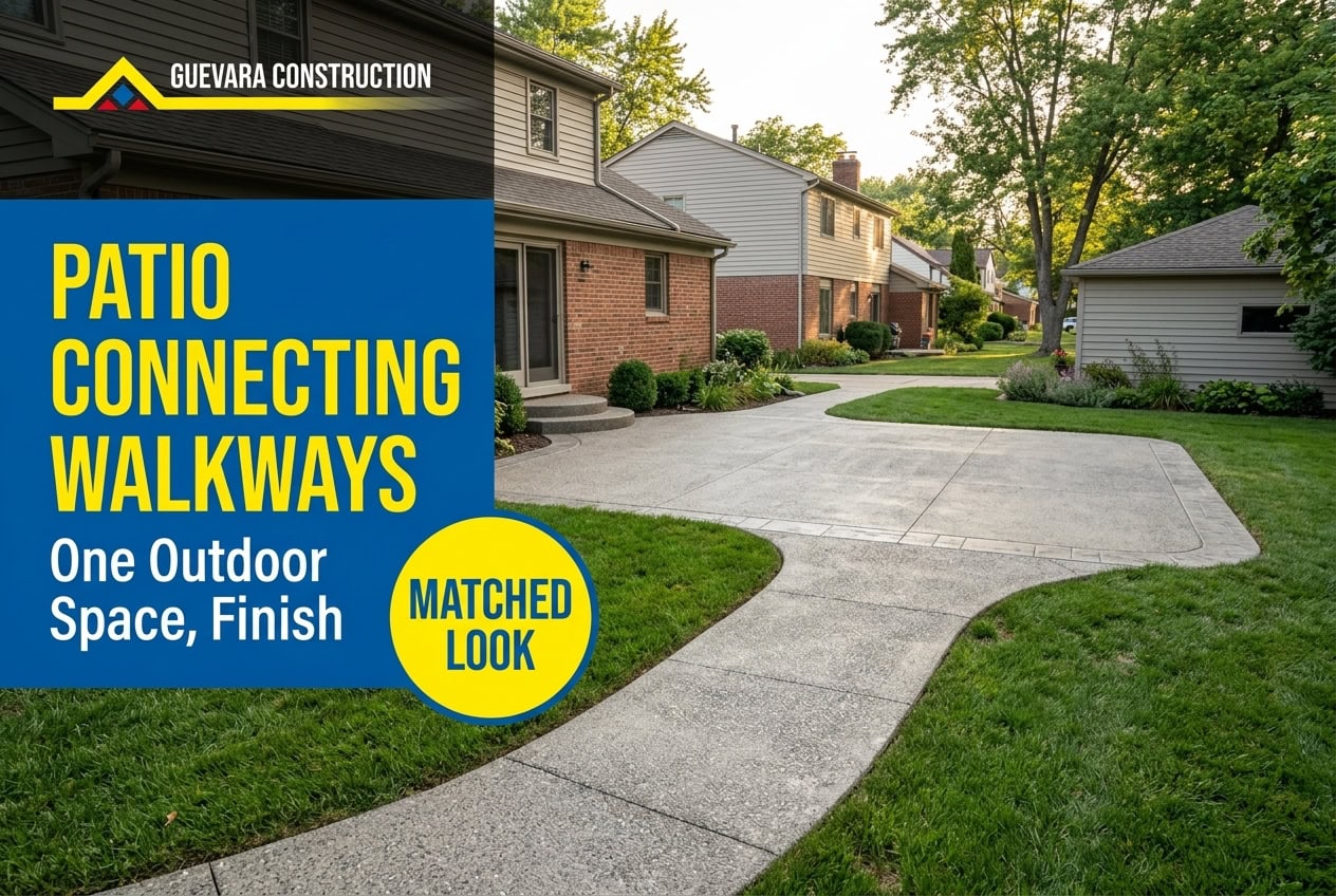 Patio-Connecting Walkways