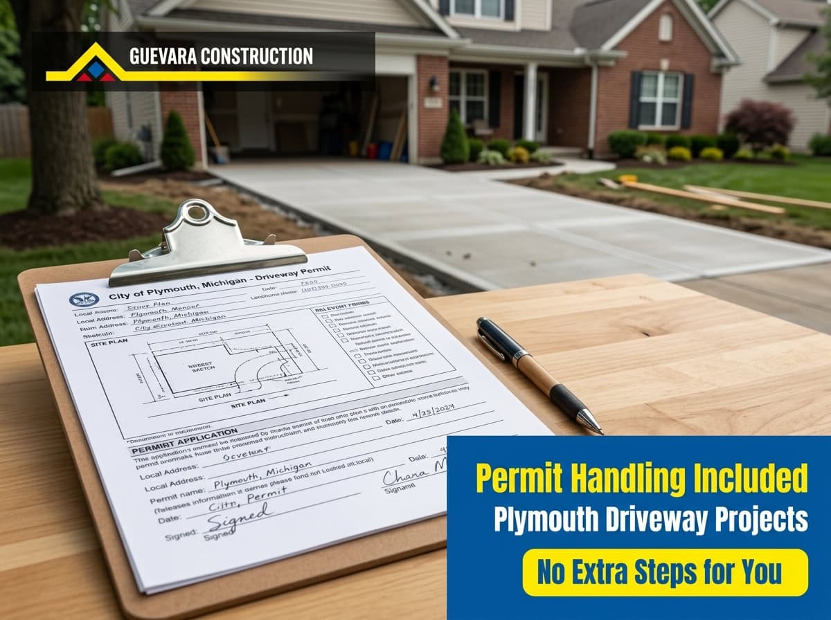 driveway permit management in plymouth