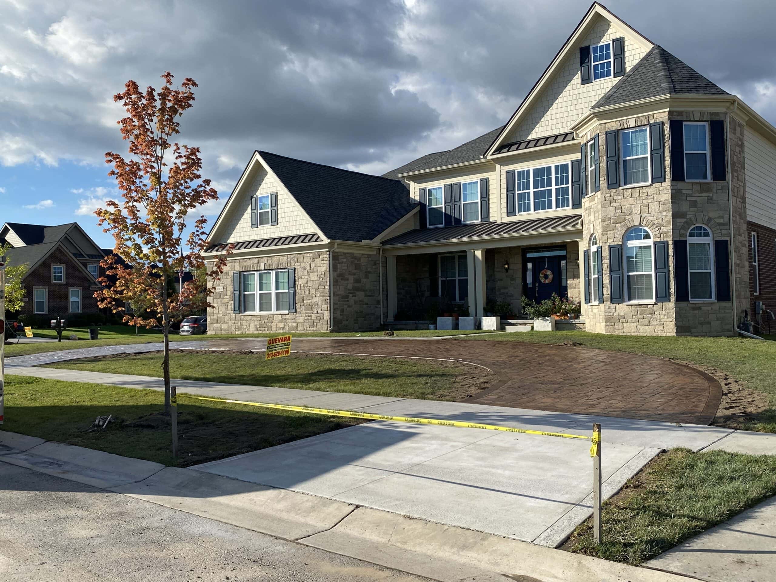 Custom Concrete Driveways