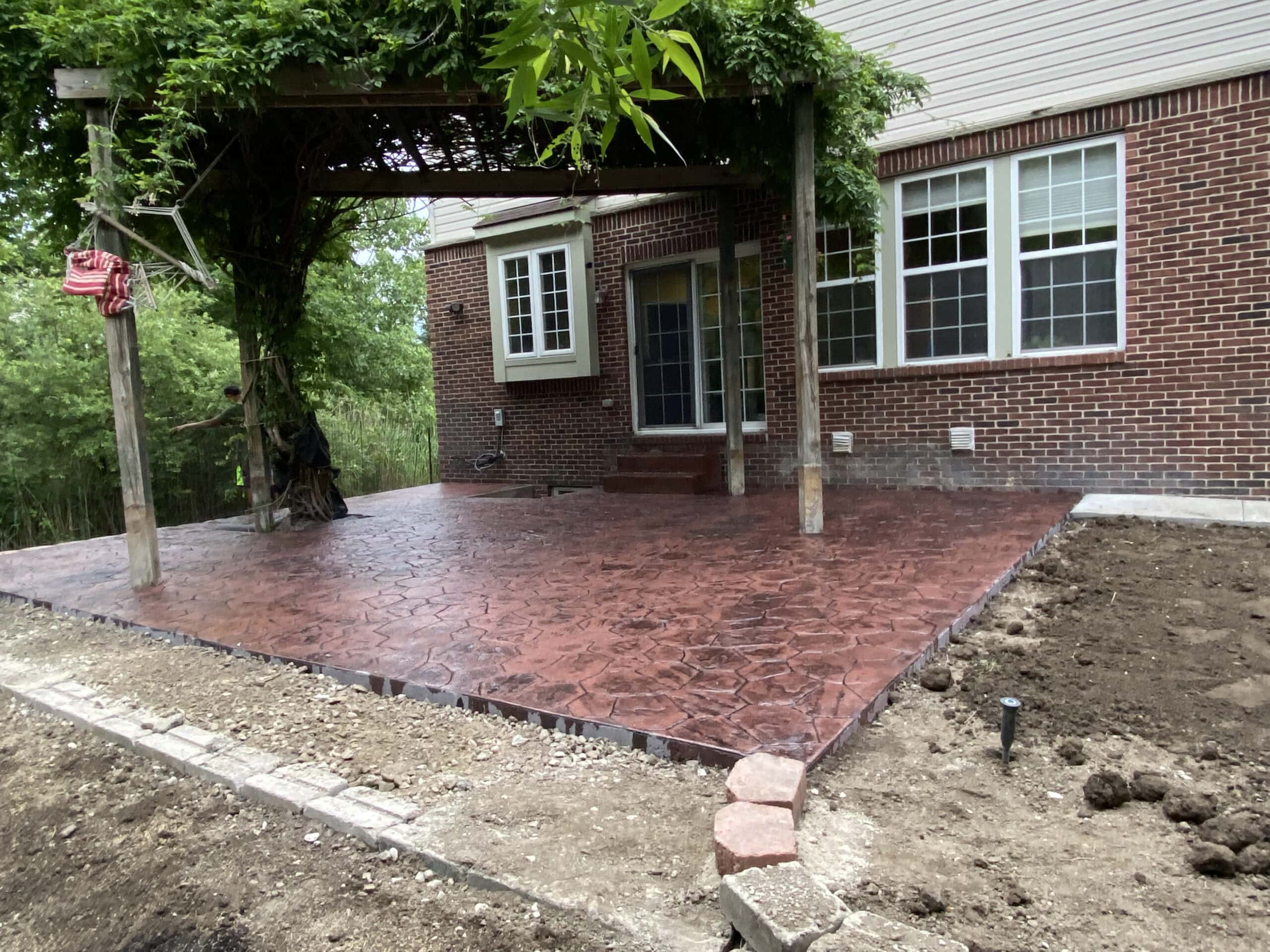 Standard Concrete With Decorative Borders